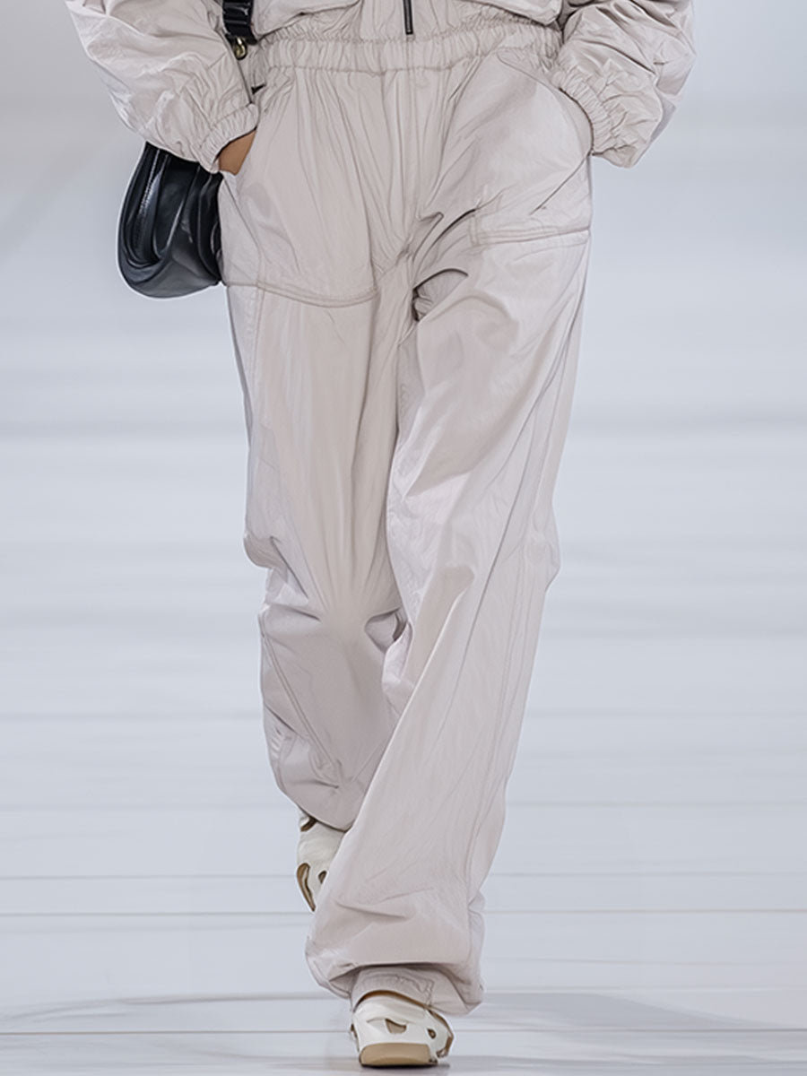 Fashion Classic Hooded Long-Sleeved Jumpsuit